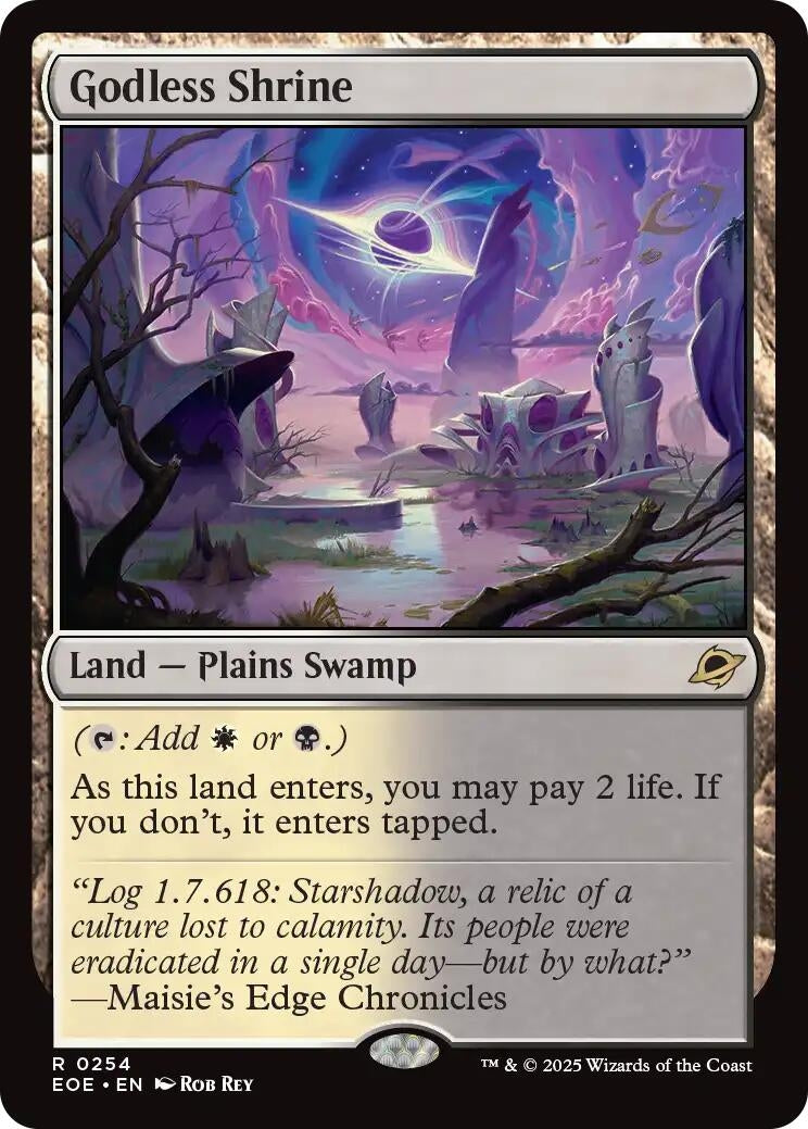 Image for Godless Shrine (254) [Edge of Eternities] - Magic: The Gathering