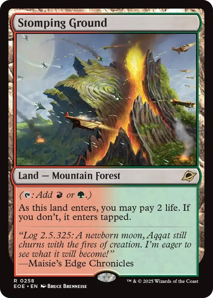 Image for Stomping Ground (258) [Edge of Eternities] - Magic: The Gathering
