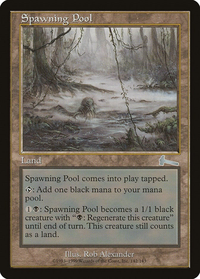 Image for Spawning Pool (142) [Urza's Legacy] - Magic: The Gathering