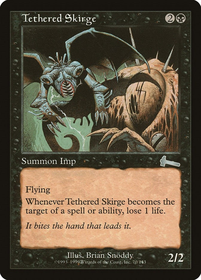 Image for Tethered Skirge (70) [Urza's Legacy] - Magic: The Gathering