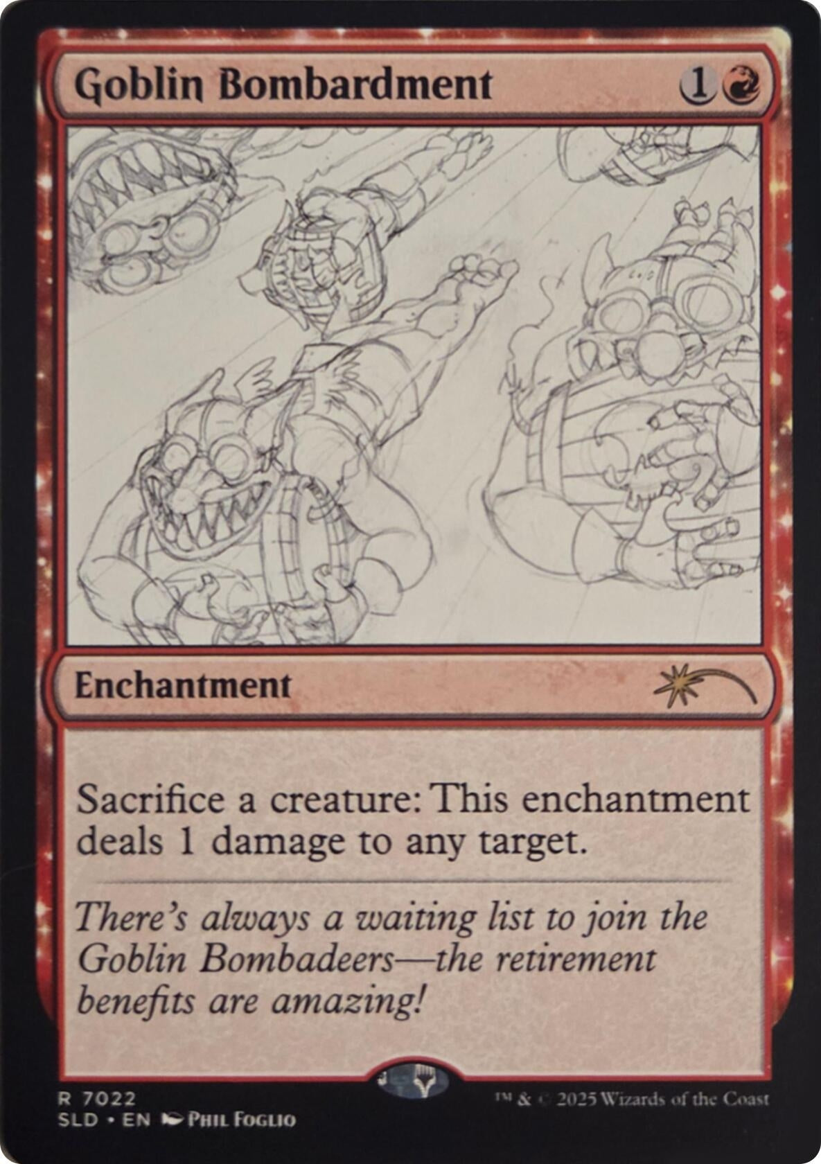 Image for Goblin Bombardment (7022) (7022) [Secret Lair Drop Series] - Magic: The Gathering