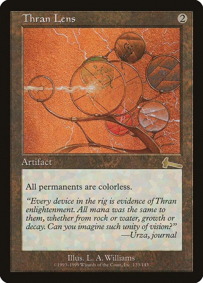 Image for Thran Lens (133) [Urza's Legacy] - Magic: The Gathering
