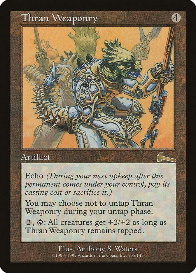 Image for Thran Weaponry (135) [Urza's Legacy] - Magic: The Gathering