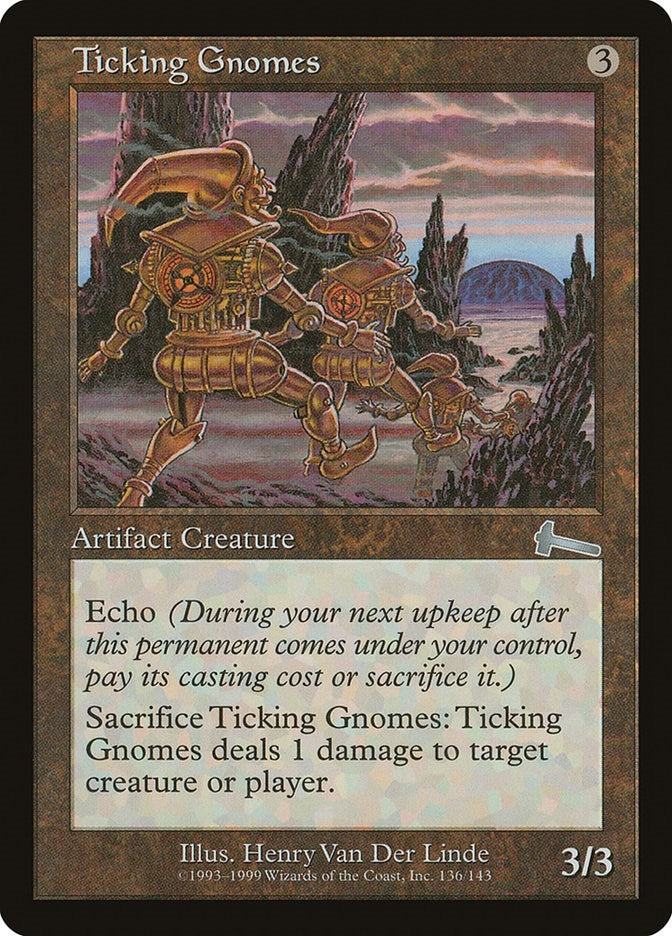 Image for Ticking Gnomes (136) [Urza's Legacy] - Magic: The Gathering