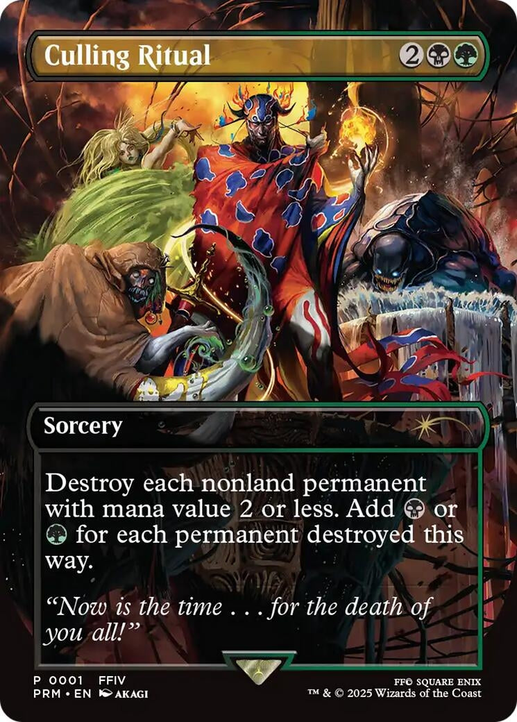 Image for Culling Ritual (1) [WPN & Gateway Promos] - Magic: The Gathering