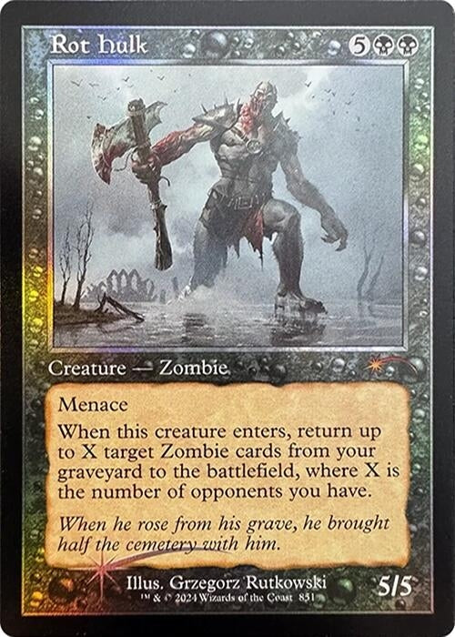 Image for Rot Hulk (Retro Frame) (851) [Secret Lair Drop Series] - Magic: The Gathering