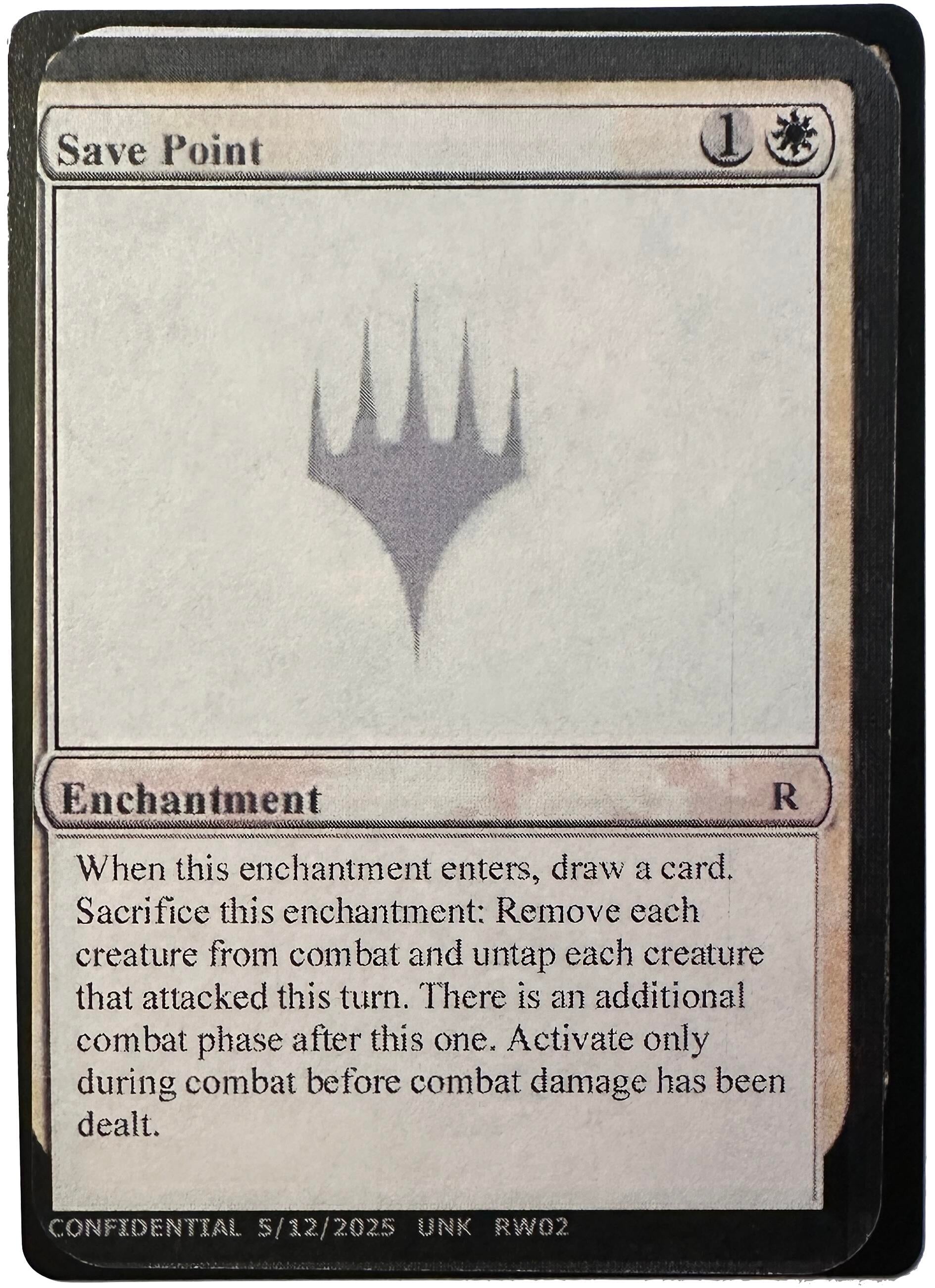 Image for Save Point [Un-Known Event Playtest Cards] - Magic: The Gathering