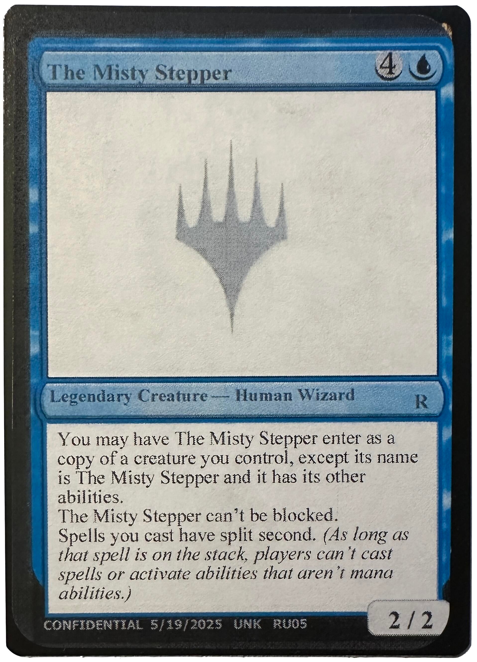 Image for The Misty Stepper [Un-Known Event Playtest Cards] - Magic: The Gathering