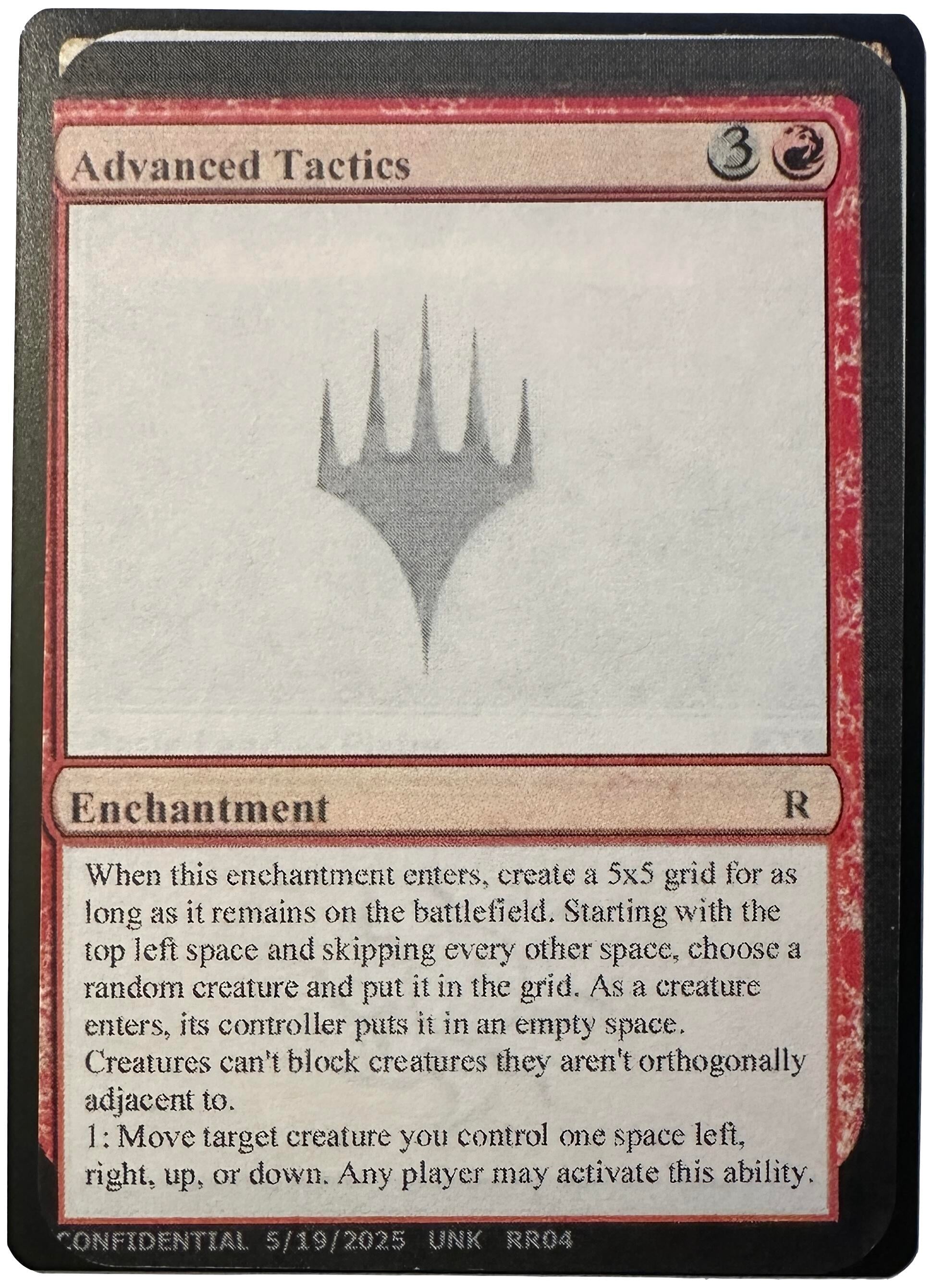 Image for Advanced Tactics [Un-Known Event Playtest Cards] - Magic: The Gathering