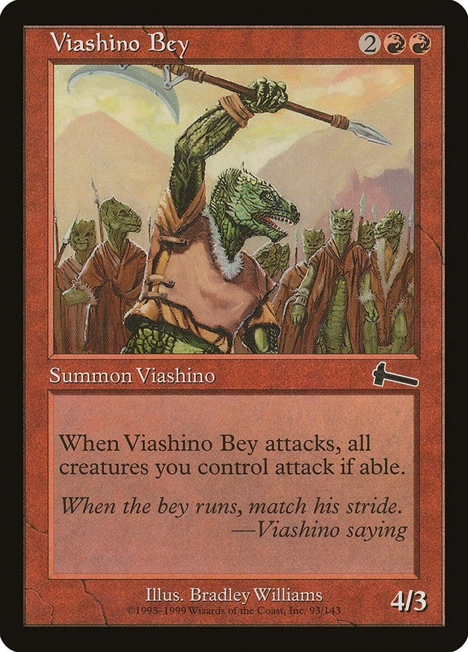 Image for Viashino Bey (93) [Urza's Legacy] - Magic: The Gathering