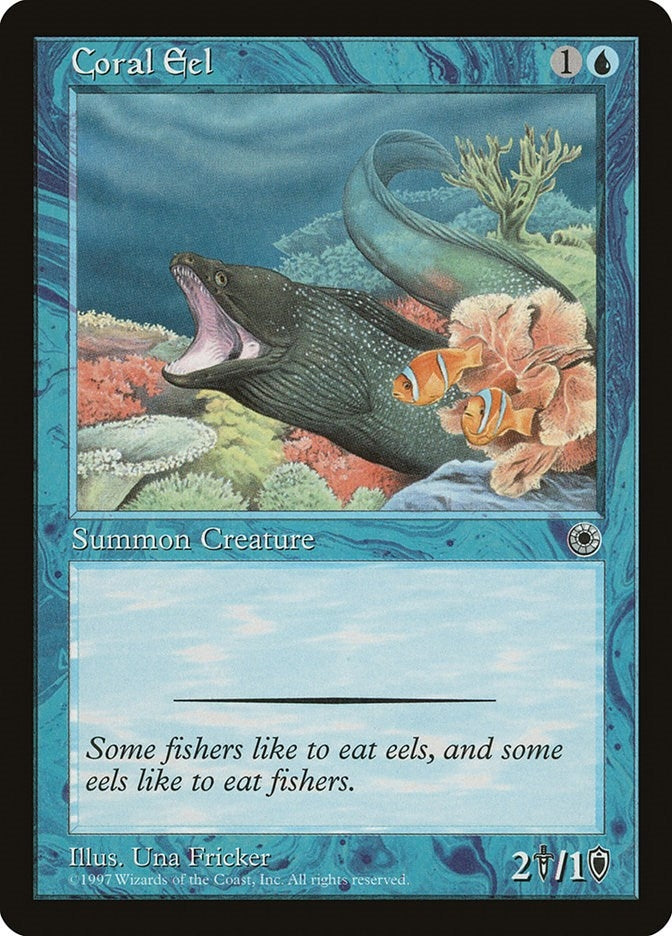 Image for Coral Eel [Portal] - Magic: The Gathering