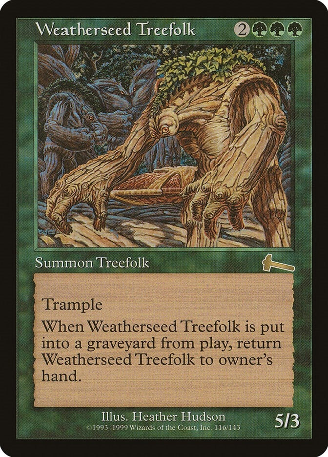 Image for Weatherseed Treefolk (116) [Urza's Legacy] - Magic: The Gathering
