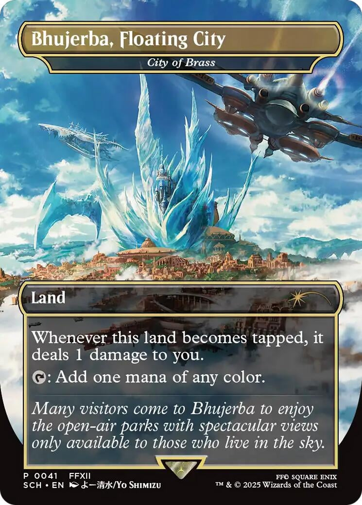 Image for Bhujerba, Floating City - City of Brass (41) [Game Day & Store Championship Promos] - Magic: The Gathering