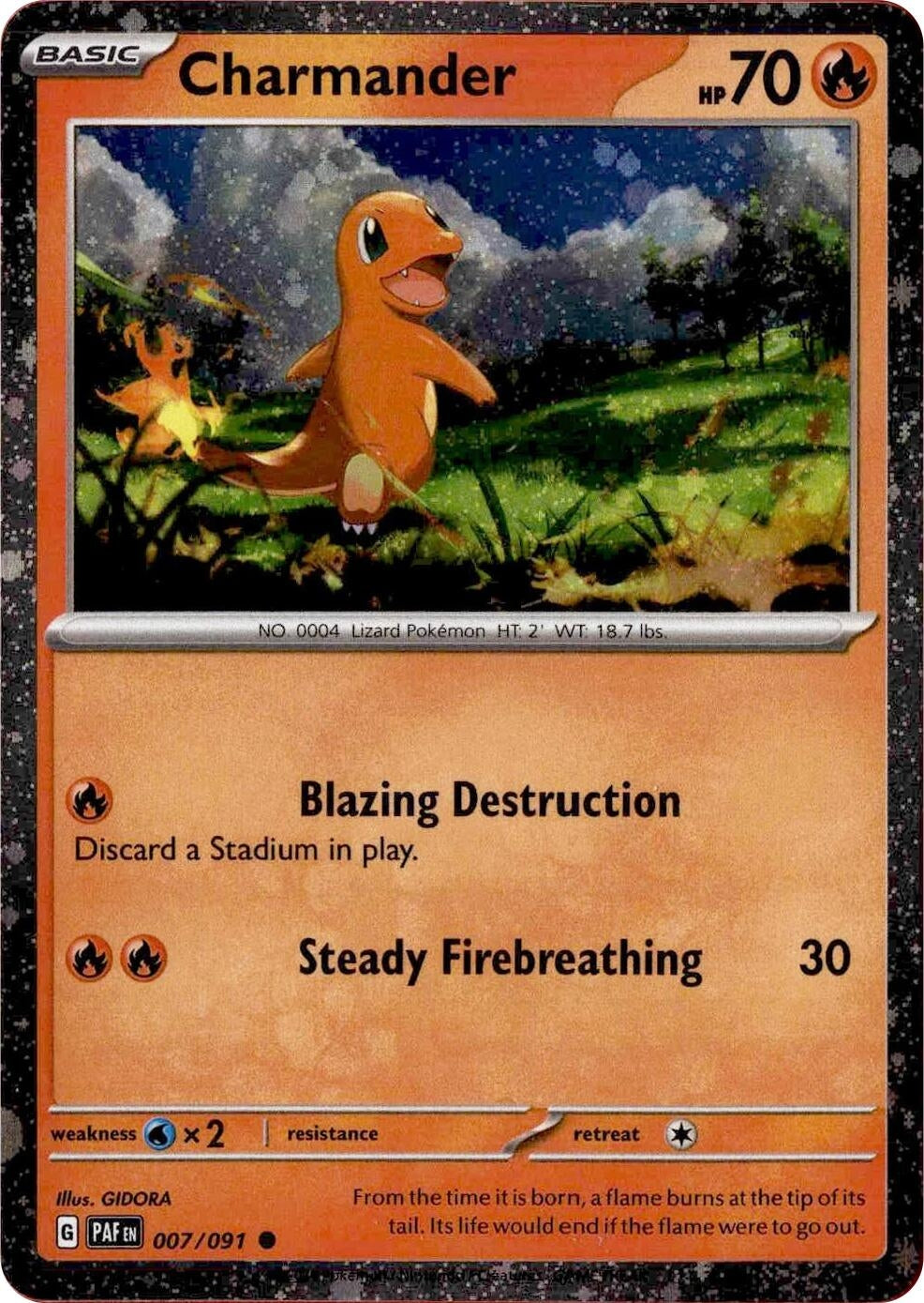 Image for Charmander - 007/091 (Cosmos Holo) (007/091) [Miscellaneous Cards & Products] - Pokemon