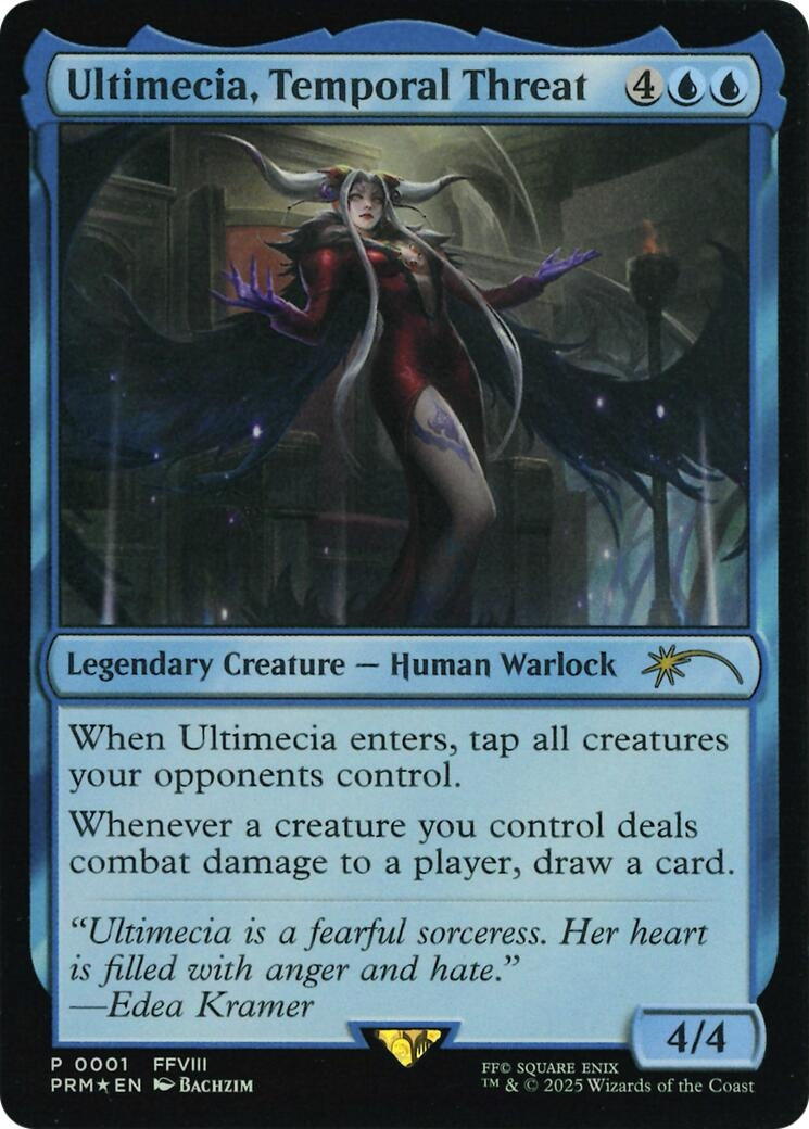 Image for Ultimecia, Temporal Threat (Costco Bundle) (1) [Unique and Miscellaneous Promos] - Magic: The Gathering