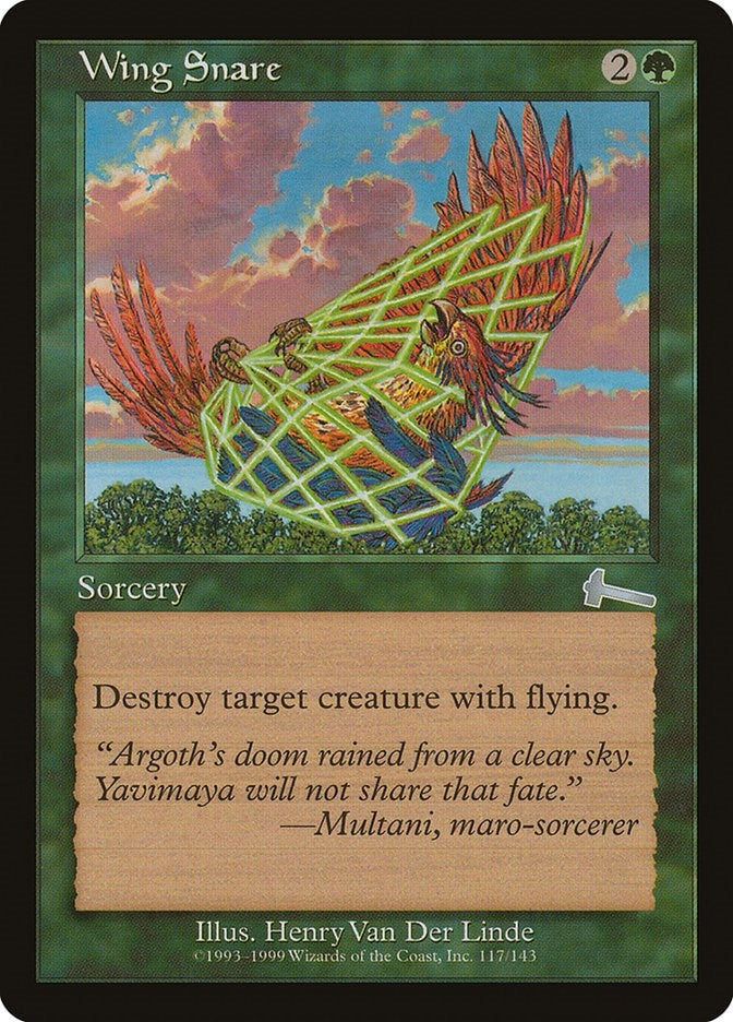 Image for Wing Snare (117) [Urza's Legacy] - Magic: The Gathering