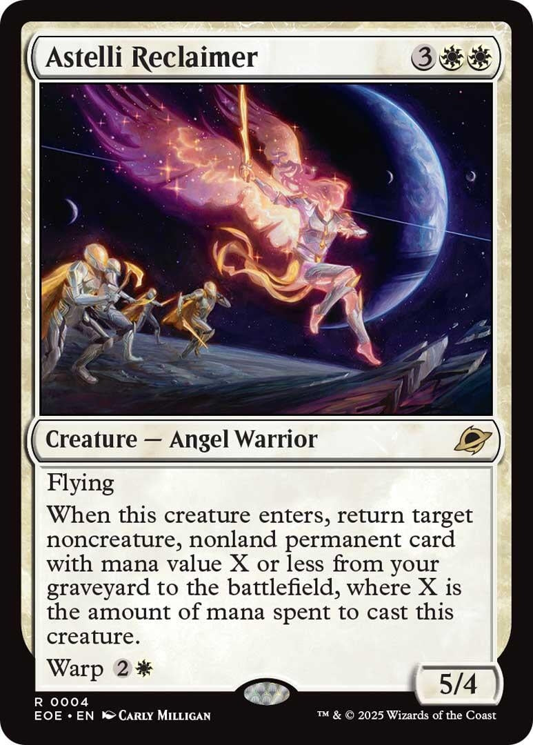 Image for Astelli Reclaimer (4) [Edge of Eternities] - Magic: The Gathering
