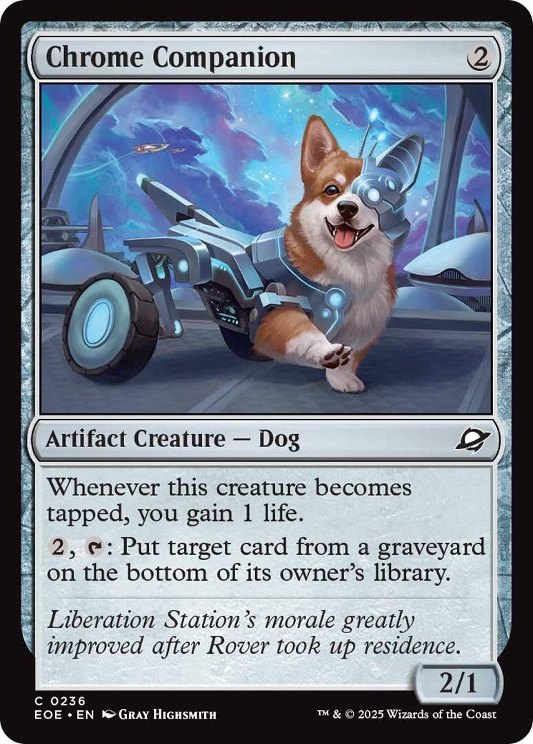 Image for Chrome Companion (236) [Edge of Eternities] - Magic: The Gathering