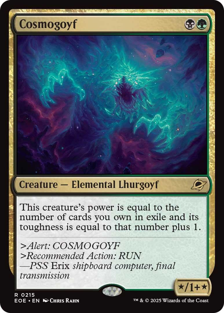 Image for Cosmogoyf (215) [Edge of Eternities] - Magic: The Gathering