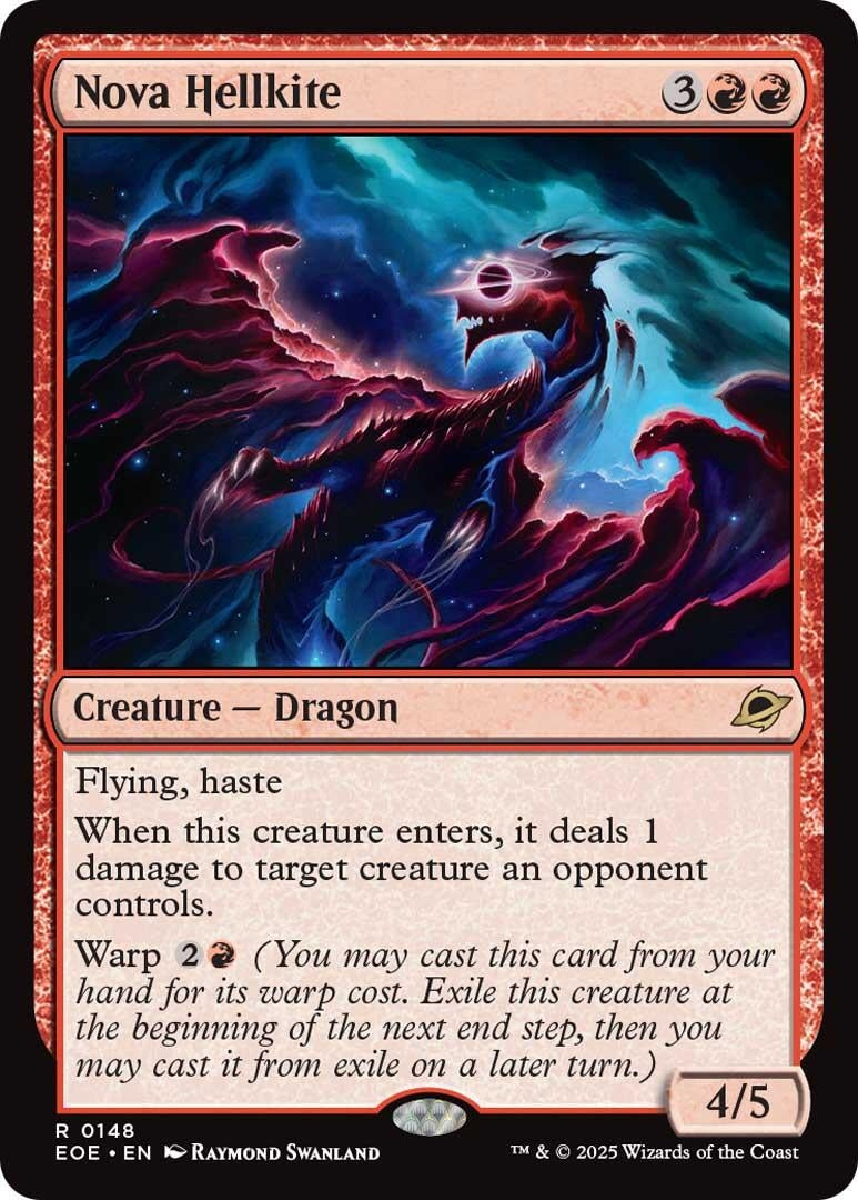 Image for Nova Hellkite (148) [Edge of Eternities] - Magic: The Gathering