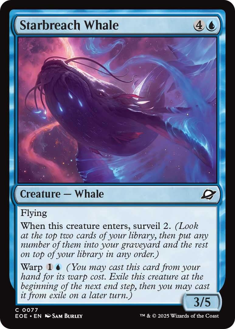 Image for Starbreach Whale (77) [Edge of Eternities] - Magic: The Gathering