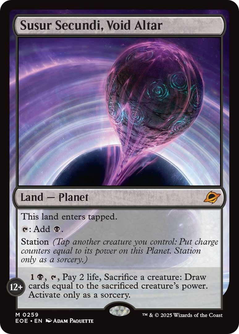 Image for Susur Secundi, Void Altar (259) [Edge of Eternities] - Magic: The Gathering