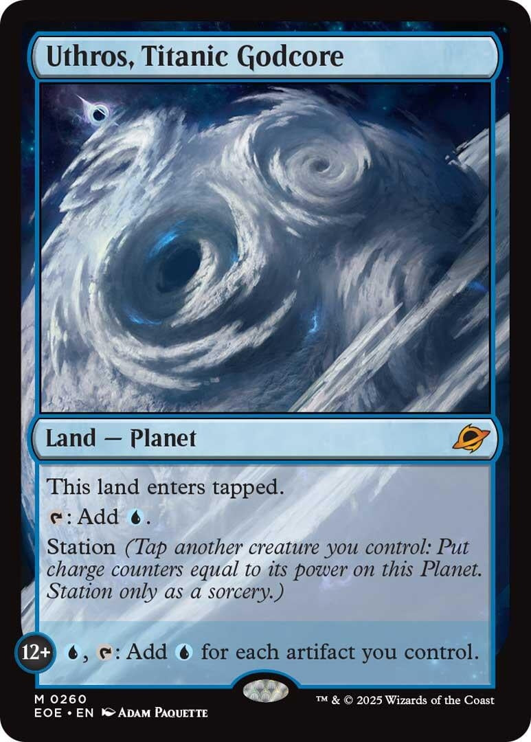 Image for Uthros, Titanic Godcore (260) [Edge of Eternities] - Magic: The Gathering