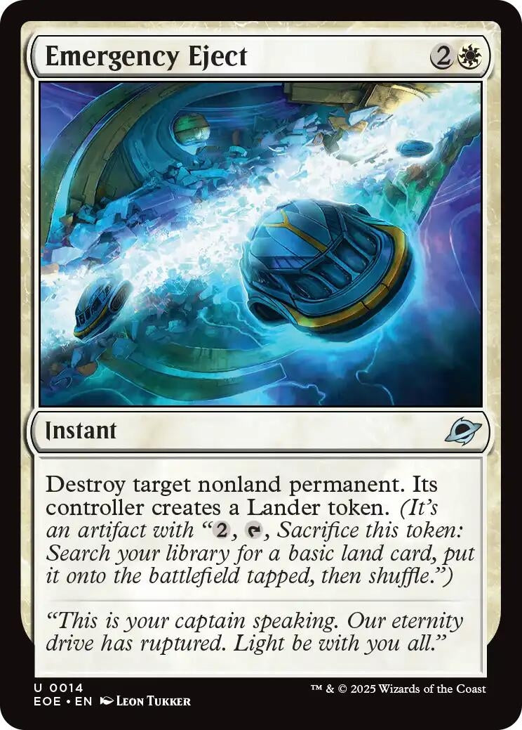Image for Emergency Eject (14) [Edge of Eternities] - Magic: The Gathering