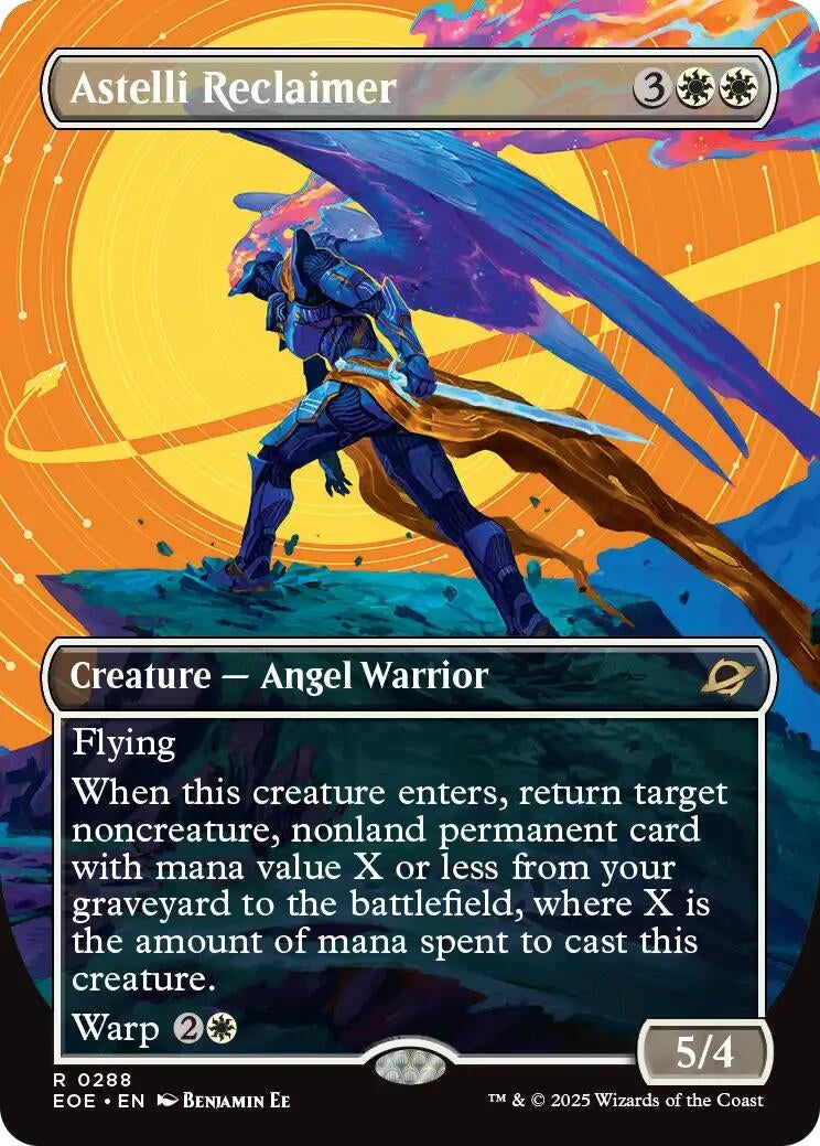 Image for Astelli Reclaimer (Borderless) (288) [Edge of Eternities] - Magic: The Gathering