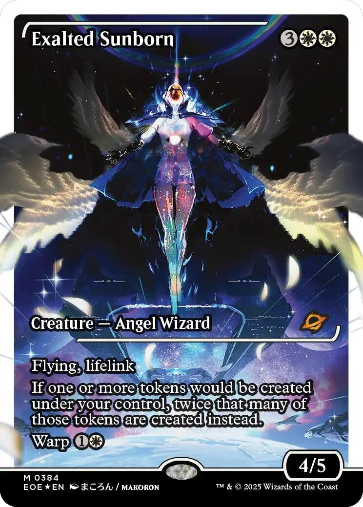 Image for Exalted Sunborn (Showcase) (Fracture Foil) (384) [Edge of Eternities] - Magic: The Gathering