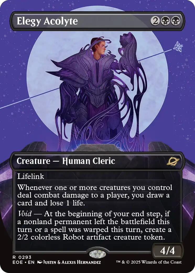 Image for Elegy Acolyte (Borderless) (293) [Edge of Eternities] - Magic: The Gathering