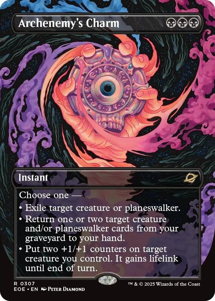 Image for Archenemy's Charm (Borderless) (307) [Edge of Eternities] - Magic: The Gathering