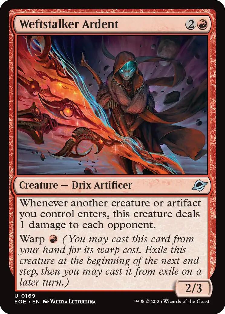 Image for Weftstalker Ardent (169) [Edge of Eternities] - Magic: The Gathering