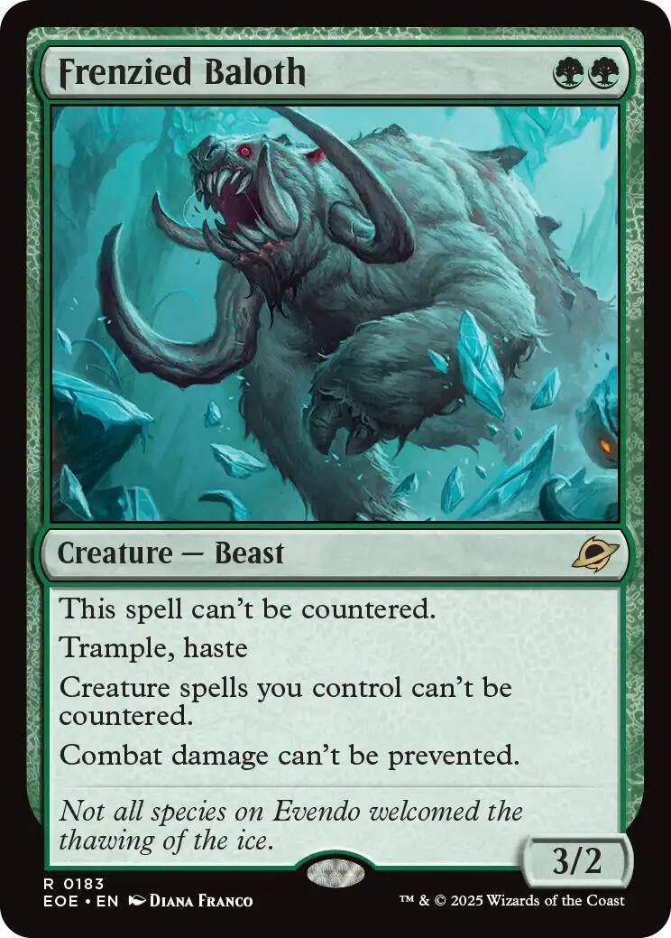 Image for Frenzied Baloth (183) [Edge of Eternities] - Magic: The Gathering