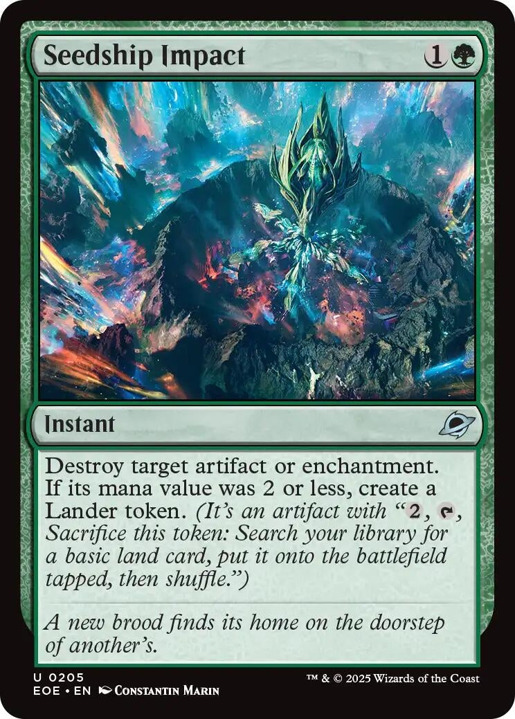 Image for Seedship Impact (205) [Edge of Eternities] - Magic: The Gathering