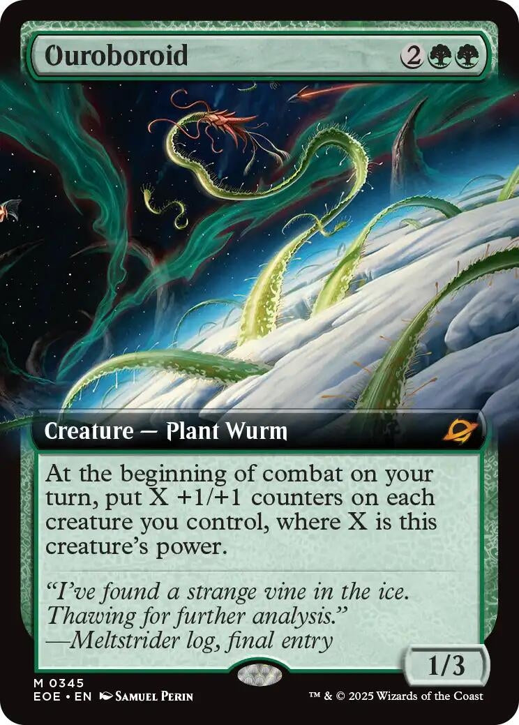 Image for Ouroboroid (Extended Art) (345) [Edge of Eternities] - Magic: The Gathering