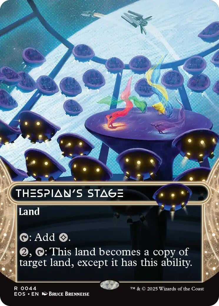 Thespian's Stage (0044) (Borderless) (44) [Edge of Eternities: Stellar Sights]