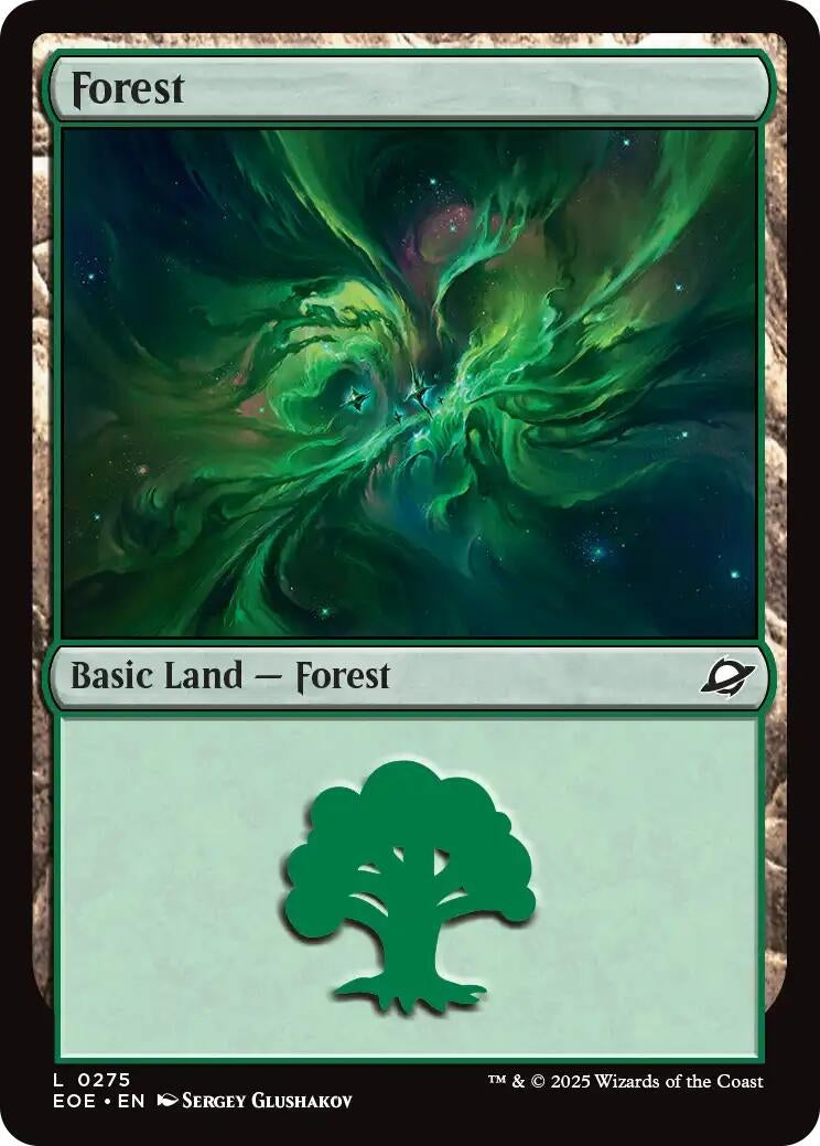 Image for Forest (0275) (275) [Edge of Eternities] - Magic: The Gathering