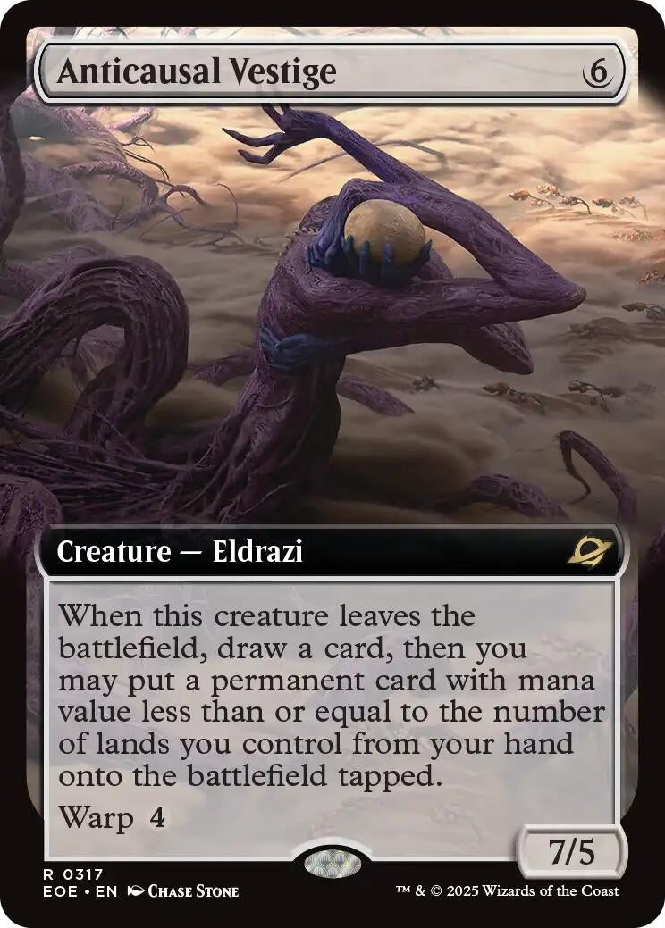 Image for Anticausal Vestige (Extended Art) (317) [Edge of Eternities] - Magic: The Gathering