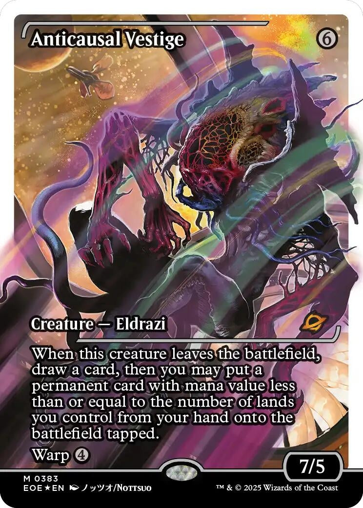 Image for Anticausal Vestige (Showcase) (Fracture Foil) (383) [Edge of Eternities] - Magic: The Gathering