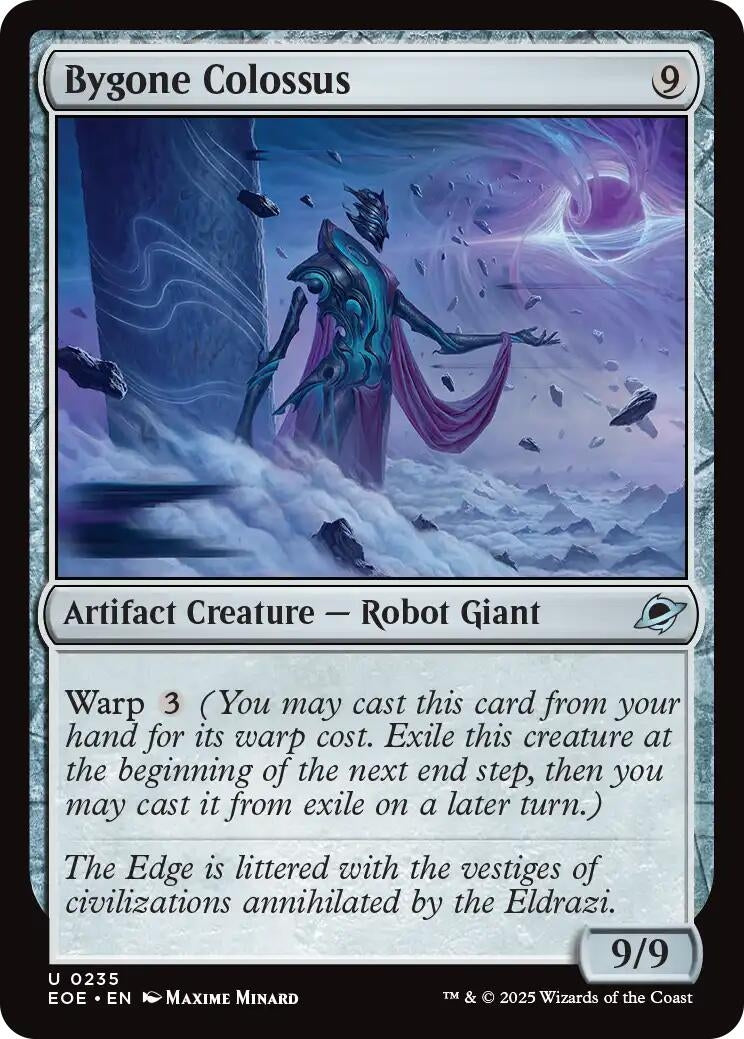 Image for Bygone Colossus (235) [Edge of Eternities] - Magic: The Gathering