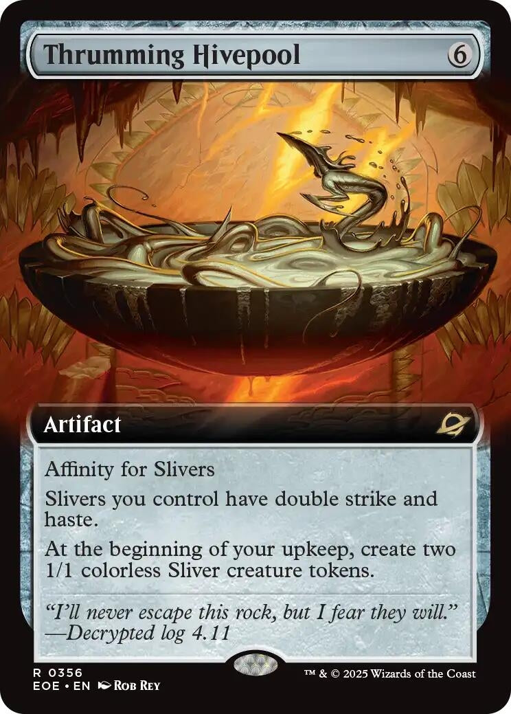 Image for Thrumming Hivepool (Extended Art) (356) [Edge of Eternities] - Magic: The Gathering