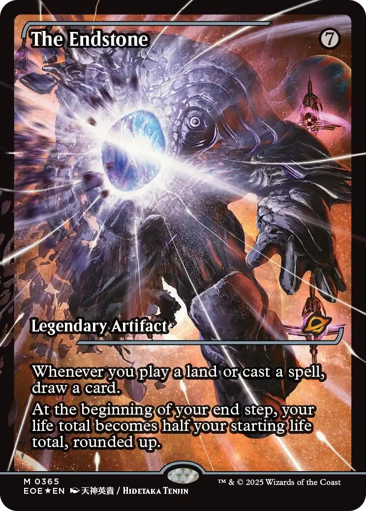 Image for The Endstone (Showcase) (365) [Edge of Eternities] - Magic: The Gathering