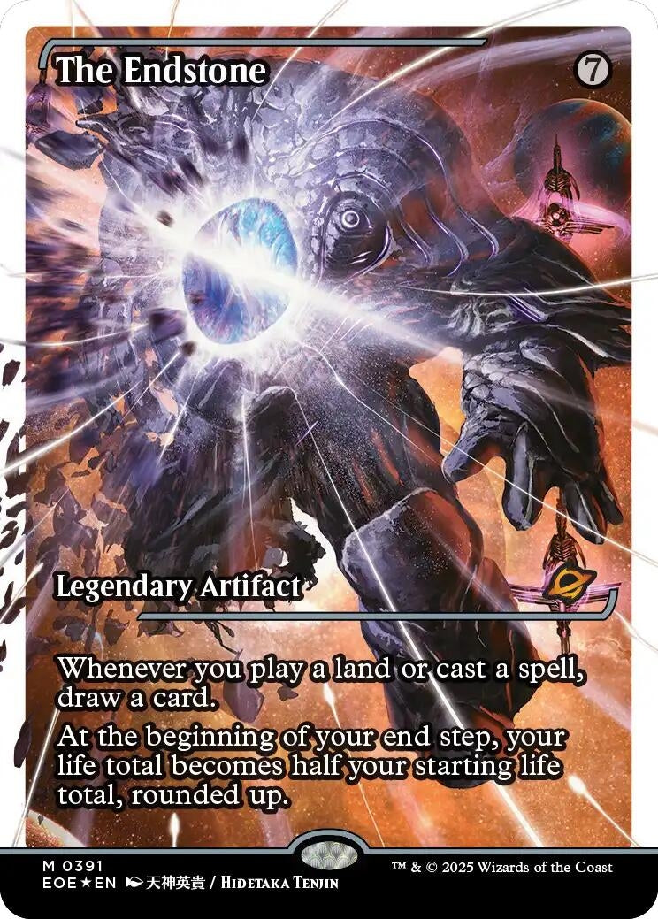 Image for The Endstone (Showcase) (Fracture Foil) (391) [Edge of Eternities] - Magic: The Gathering
