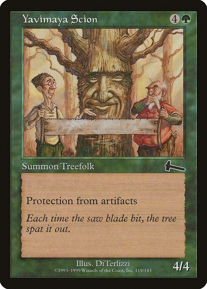 Yavimaya Scion (119) [Urza's Legacy]