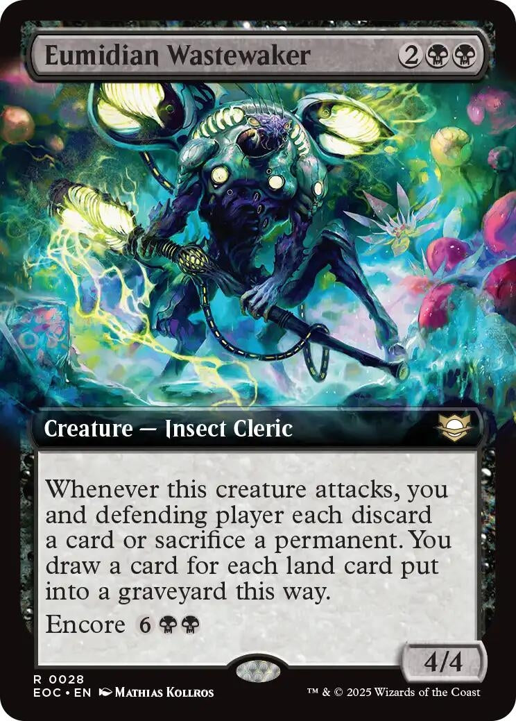 Image for Eumidian Wastewaker (Extended Art) (28) [Edge of Eternities] - Magic: The Gathering