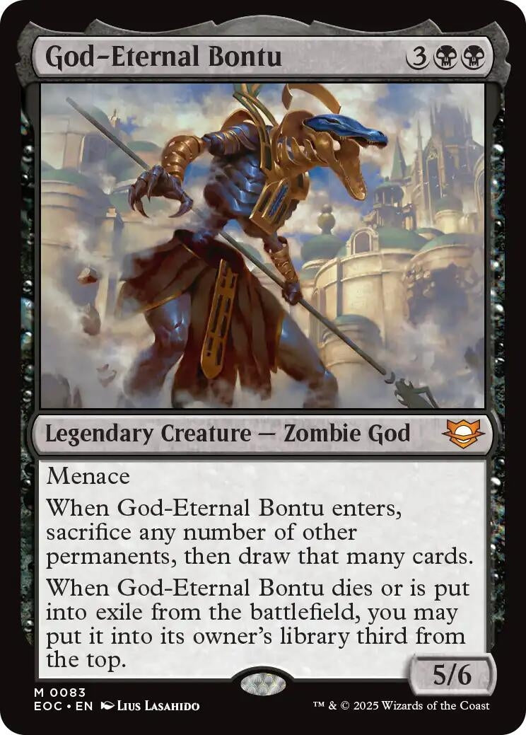 God-Eternal Bontu (83) [Commander: Edge of Eternities]