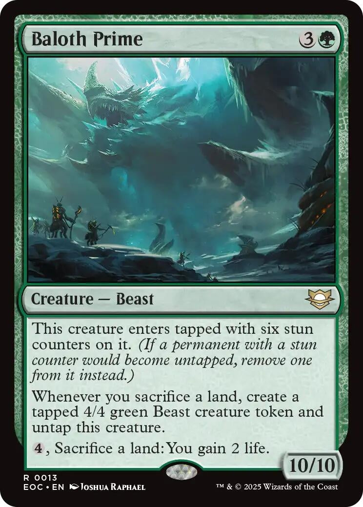 Image for Baloth Prime (13) [Edge of Eternities] - Magic: The Gathering
