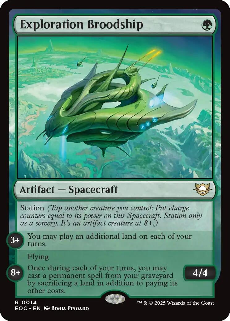 Image for Exploration Broodship (14) [Edge of Eternities] - Magic: The Gathering