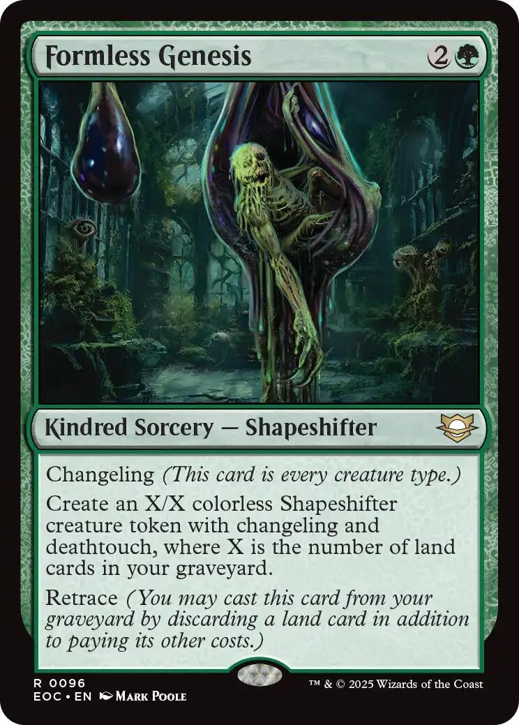 Image for Formless Genesis (96) [Edge of Eternities] - Magic: The Gathering